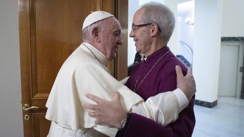 O Papa e o arcebispo de Cantuária expressam intenção de visitar juntos o Sudão do Sul