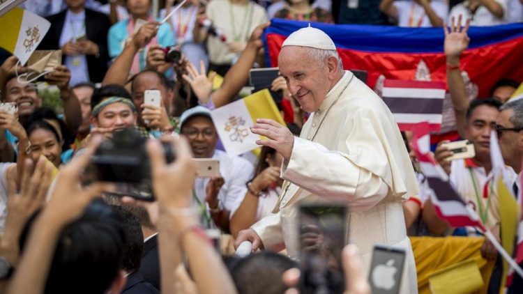 البابا فرنسيس الزيارة الرسولية إلى تايلاند 21 تشرين الثاني نوفمبر 2019