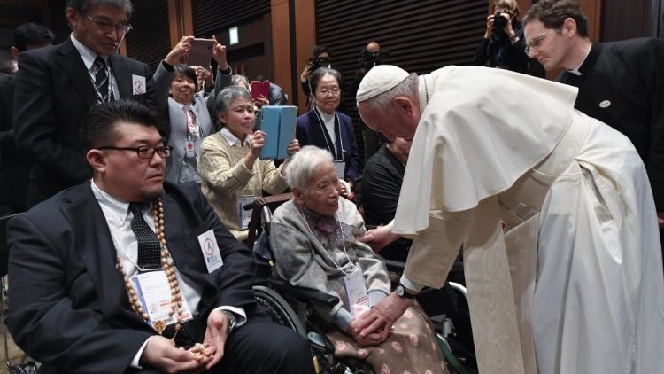 Pope Francis visits Japan