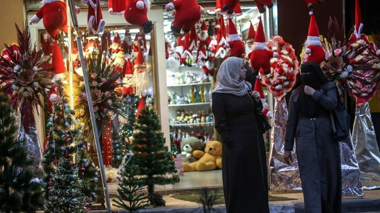 Weihnachtsvorbereitungen in Gaza