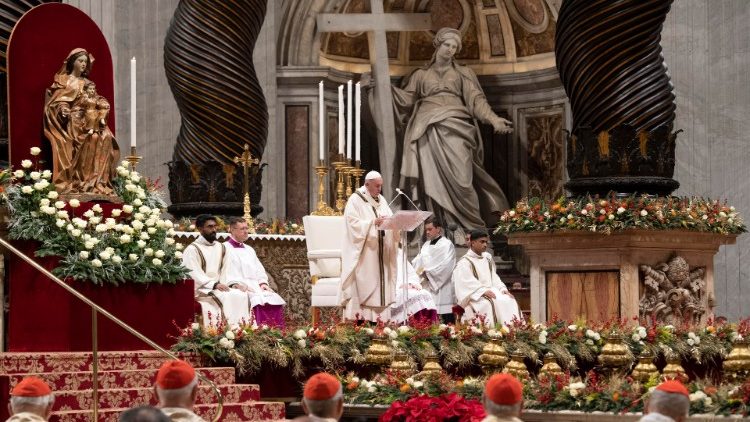 Pope Francis Christmas Holy Mass