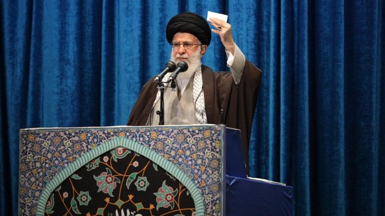 L'ayatollah Ali Khamenei, le 17 janvier 2020. 