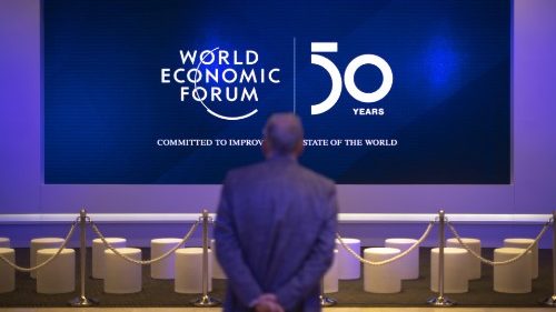 Pranciškaus sveikinimas Davoso forumui
