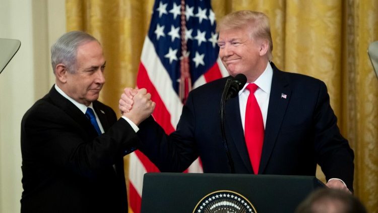 Izraelski premijer Benjamin Netanyahu i američki predsjednik Donald Trump
