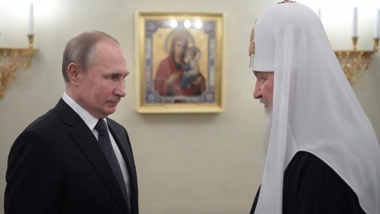 Präsident Putin und Patriarch Kyrill