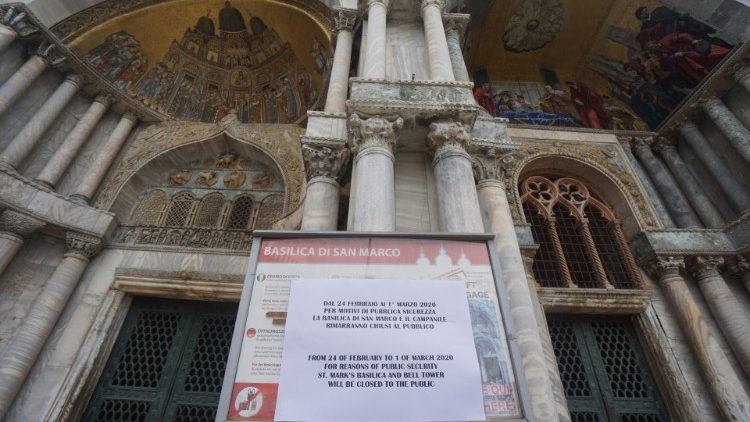Portál baziliky sv. Marka v Benátkách 