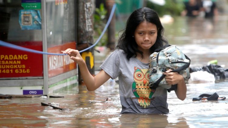 Überschwemmungen in vielen Teilen Jakartas