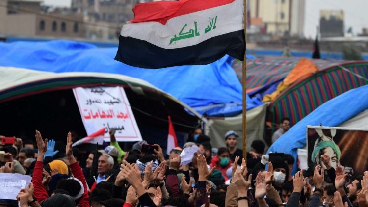 Protestas en Irak