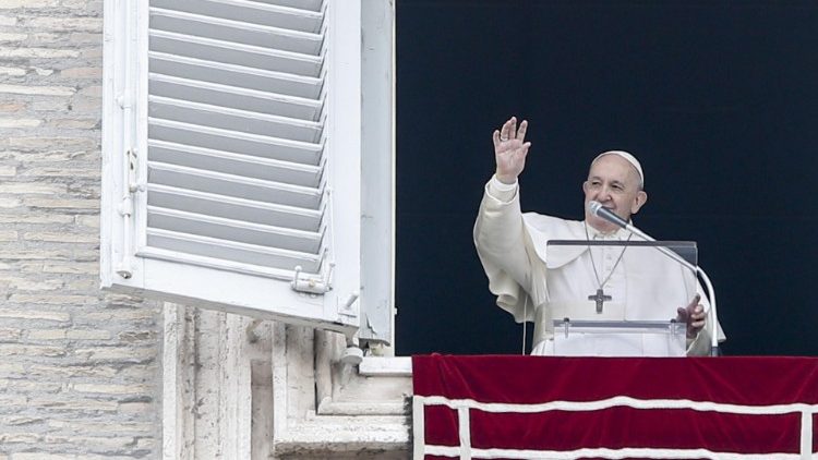 Papa Francisco no Angelus do último domingo