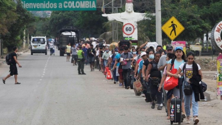 Hilfe für Venezuela aus Kolumbien? Damit sieht es derzeit schlecht aus. Die Grenzen sollen aufgrund der Corona-Pandemie geschlossen werden, auch will Kolumbien keine direkte Zusammenarbeit