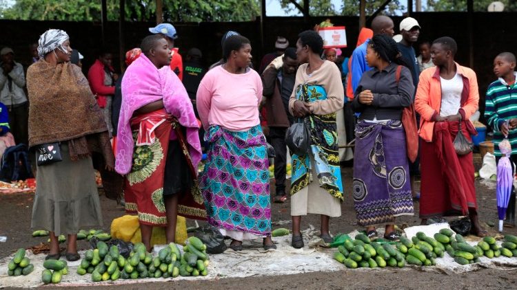 Mercado em Zimbábue