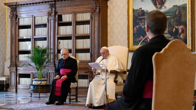 教皇フランシスコによる一般謁見　2020年4月15日