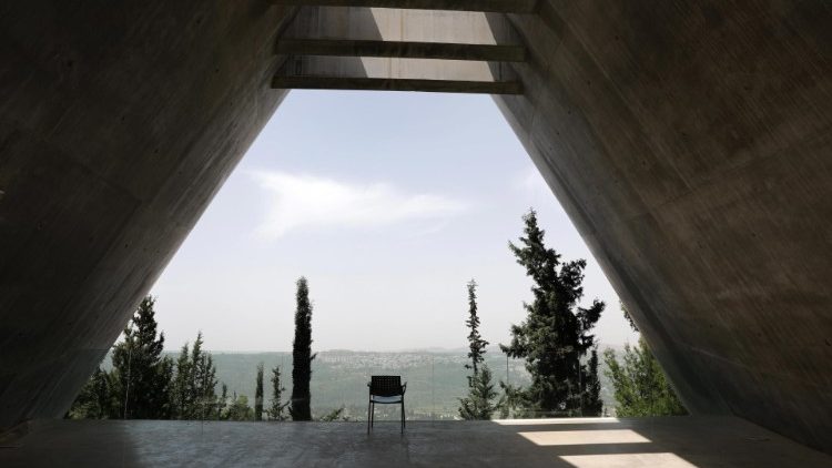 Die Holocaust-Gedenkstätte Yad Vashem am Stadtrand von Jerusalem