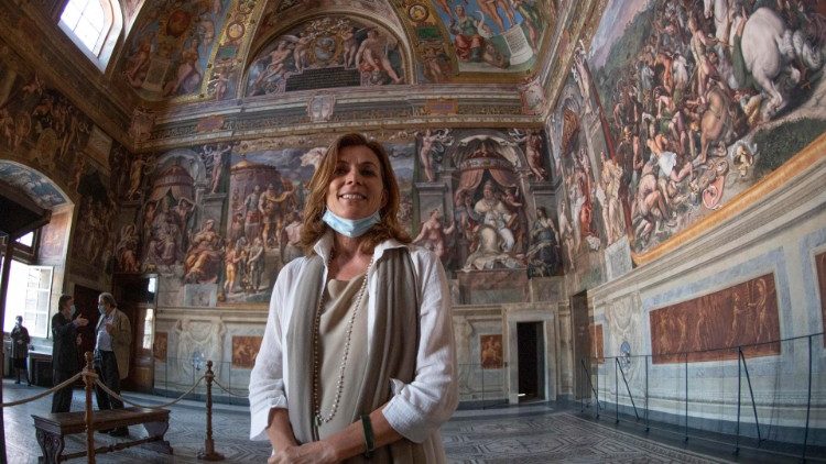Директорката на Ватиканските музеи Барбара Ята
