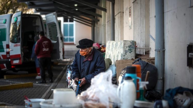 Obdachlose in Argentinien