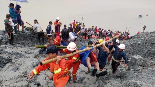 Landslide at Myanmar jade mine kills more than 120 people