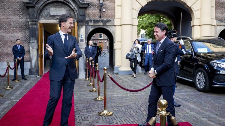 Italian Prime Minister Conte meets with Dutch Prime Minister Rutte