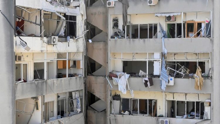 Beirute - casas danificadas