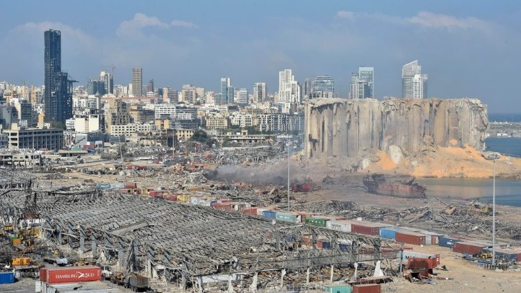 Beirut nach den Explosionen