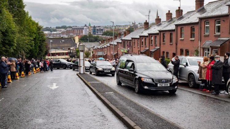 John Hume funeral in Derry