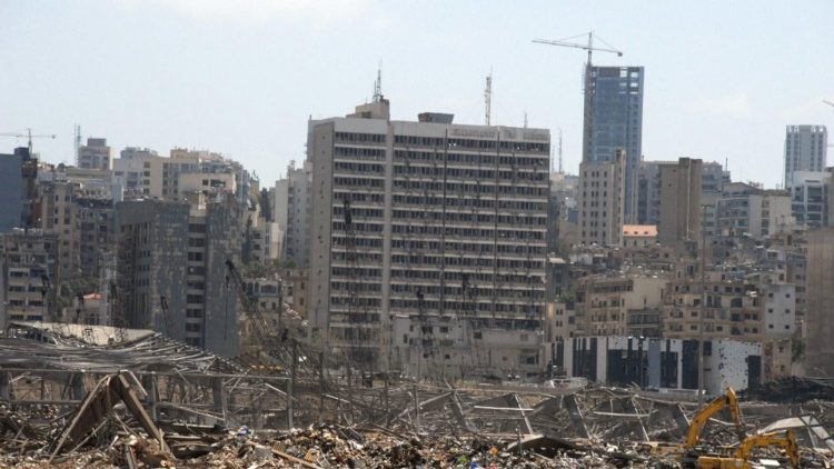Beirut efter explosionen