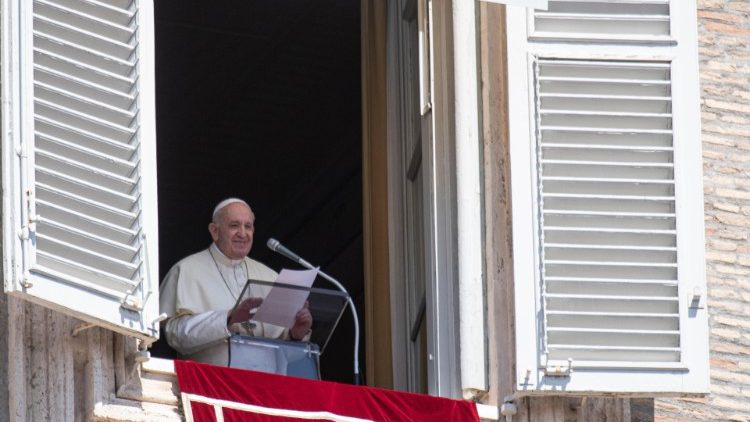 Der Papst appelliert beim Angelus am 16.8.2020 für Frieden und Dialog in Weißrussland