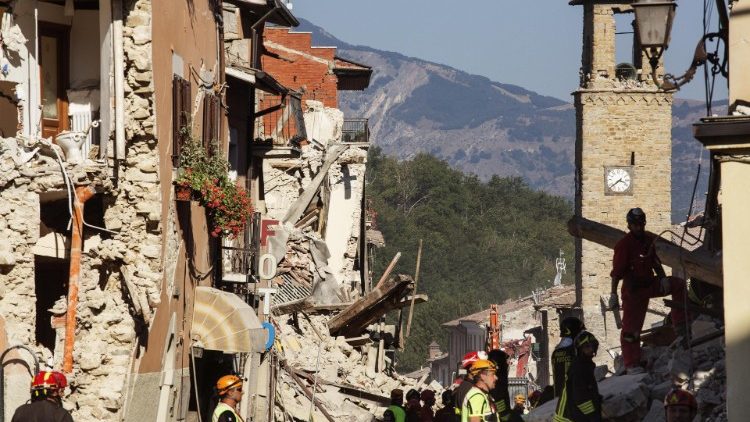 Il y a 4 ans, la ville d'Amatrice était frappée par un séisme de 6,2 sur l'échelle de Richter. 