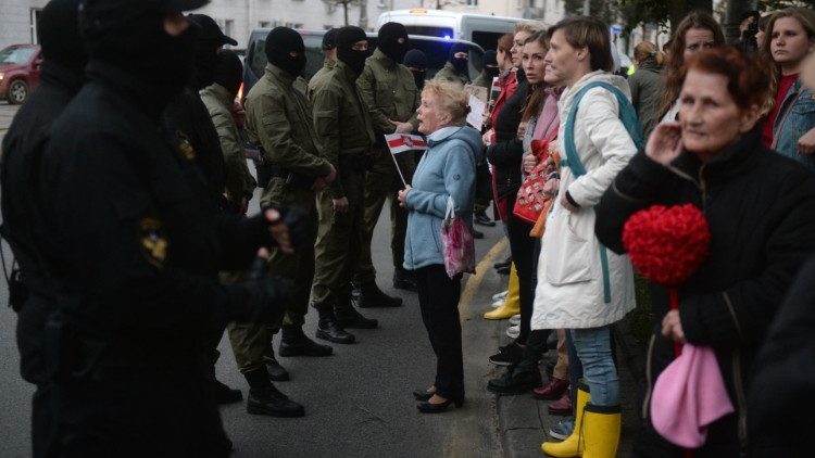 Manifestazione a Minsk