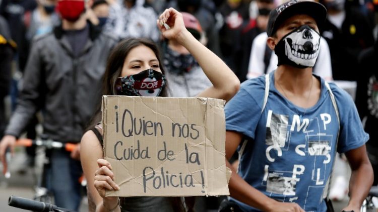 Protesty w Bogocie