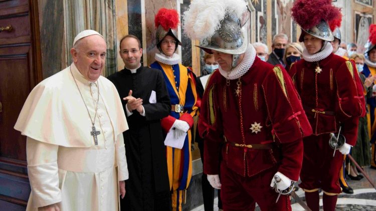 Ceremony for the new Recruits of the Pontifical Swiss Guard in the Vatican