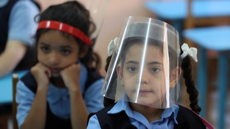 Kinder in einer ägyptischen Schule