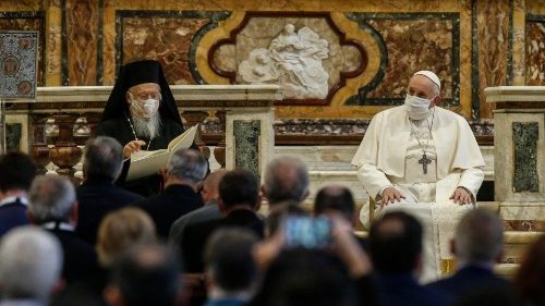 Wortlaut: Predigt  des Heiligen Vaters beim ökumenischen Friedensgebet in Rom