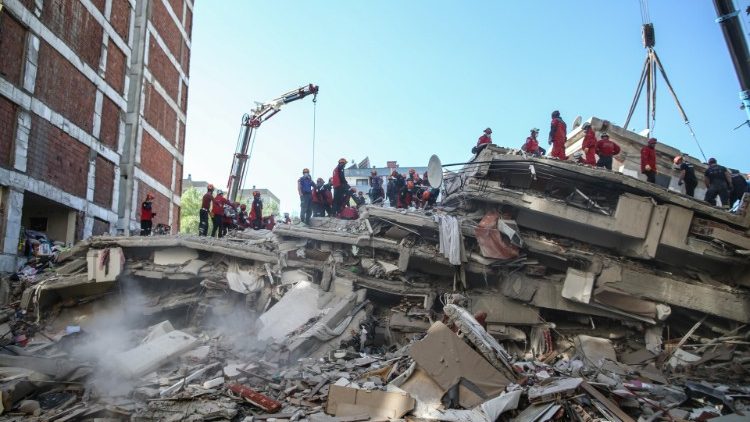 Nach dem Erdbeben in der Ägäis 