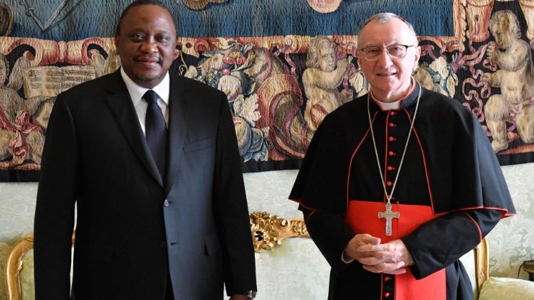 Papa Francesco riceve presidente Kenya Kenyatta in vaticano