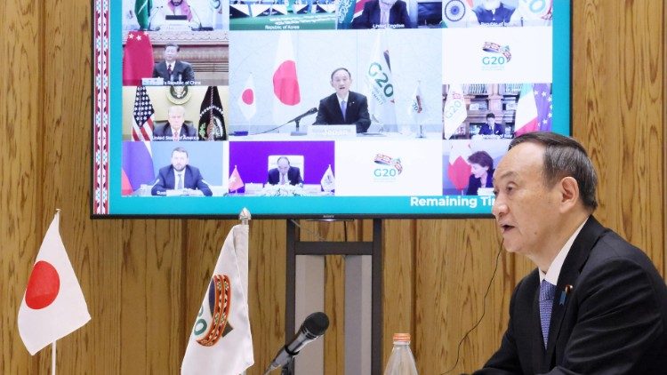 L'incontro online del G20 dalla prospettiva del primo ministro giapponese Yoshihide Suga