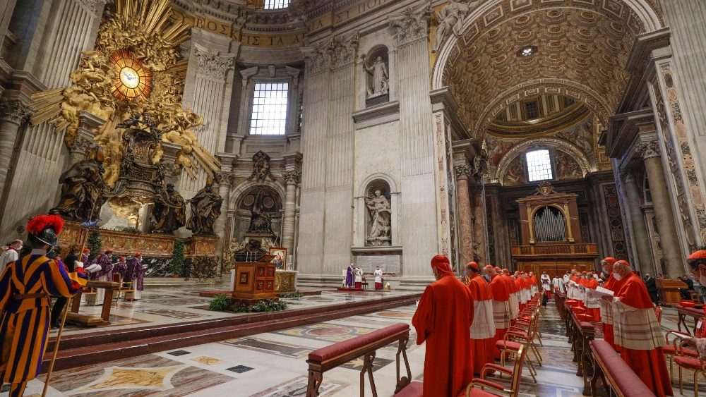 Prvú adventnú nedeľu slávil pápež František spolu s novými kardinálmi