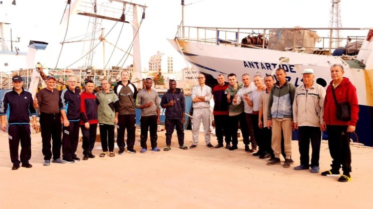 I pescatori liberati a Bengasi