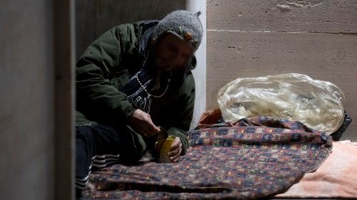 Papst gedenkt eines Obdachlosen, der vor dem Petersplatz erfror