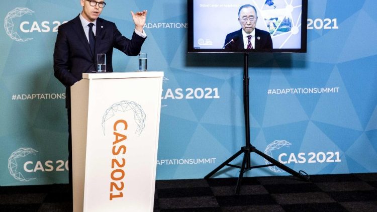 La presentazione del Climate Adaptation Summit 2021 all'Aia, Olanda