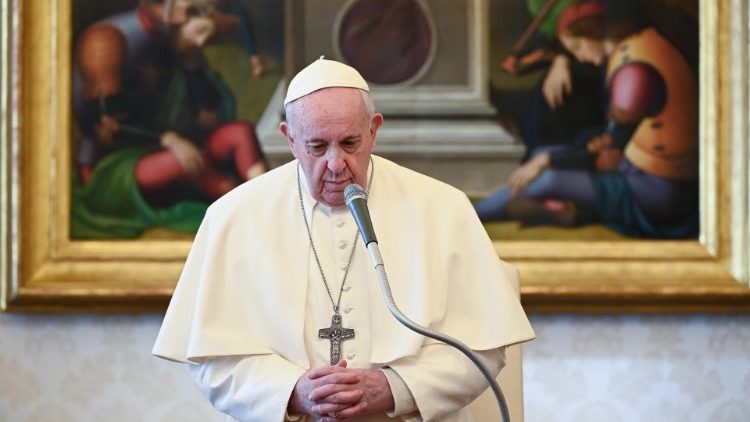 Папа падчас агульнай аўдыенцыі