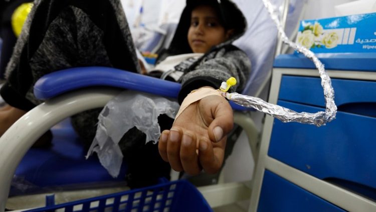 Ilustračná snímka (Onkologické detské centrum Saná, Jemen, 4.feb. 2021)