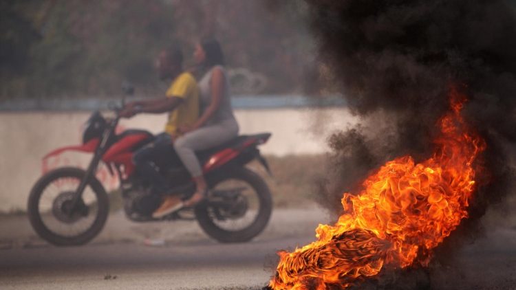 Manifestações de protestos no Haiti