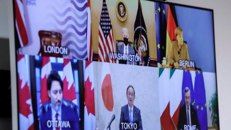 Il vertice G7 svoltosi in modalità virtuale