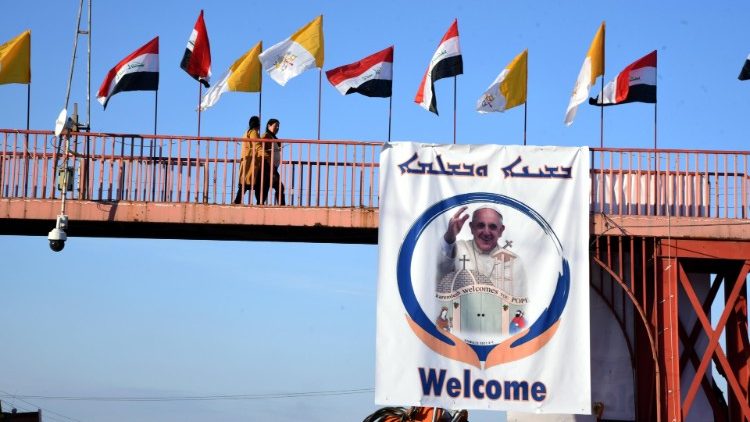 Baghdad förbereder sig för att ta emot påven 
