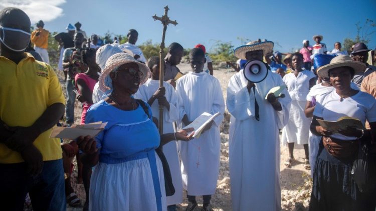 Католици в Хаити по време на Страстната Седмица