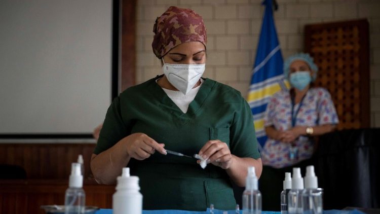 Venezuela: campaña de vacunación anti Covid-19.