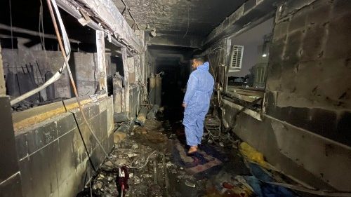 A oração do Papa pelas vítimas de incêndio em hospital de Bagdá