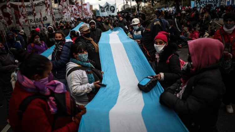 Protestas en Argentina por la crisis económica