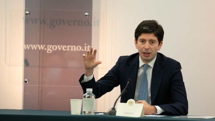 Italian Health Minister Roberto Speranza