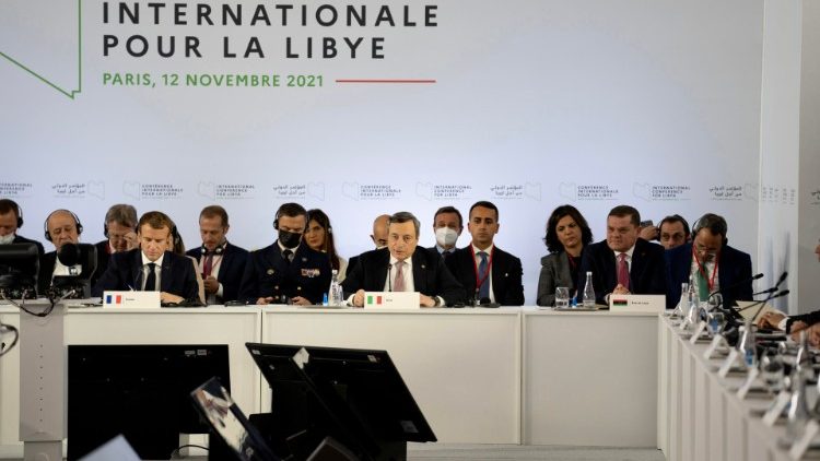 I leader del vertice internazionale per la Libia a Parigi